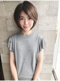 大人かわいい前下がりショート2　/ ロミー 本厚木