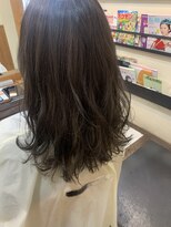 アイフラット 本店(I-FLAT)&nbsp;ロング×透明感アッシュグレー