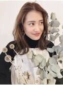 かきあげ大人スタイル