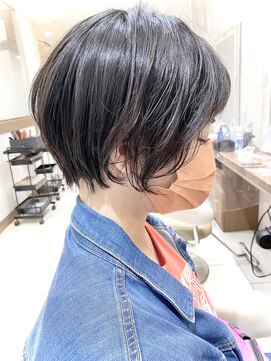 アッシュ 大泉学園店(Ash) スタイリングが超簡単なショートボブ【Ash大泉学園店 横山】