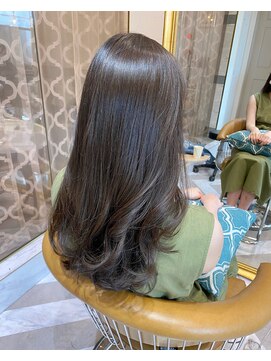 ロンドアベニール 北千住(Lond avenir) 透明感◎ オリーブグレージュ ダークアッシュ 西田