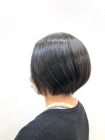 クオリス 上福岡店(QUALIS)&nbsp;小顔/黒髪/丸み/ミニボブ/グラデーション/髪質改善/美髪エステ