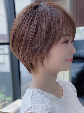 ザシー オモテサンドウ(The C) 30代40代50代◎大人ナチュラルレイヤーショートボブ ◯