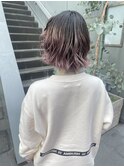 天神 大名 グラデーションカラー ボブ