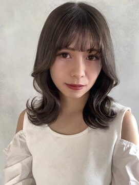 オリンテ バイ レシッド 表参道(orente by rcid) 【orente 表参道】韓国ミディアム×ブリーチなし透明感カラー