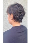 ショートボブ×クルクルパーマ#３０代#４０代#５０代