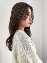 トゥルーズ 梅田店(TLUUS)&nbsp;TLUUS似合わせカットダークアッシュミディアムレイヤーカット