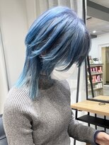 ムク 横浜店(muku)&nbsp;ミルクティーベージュダブルカラーケアブリーチインナーカラー