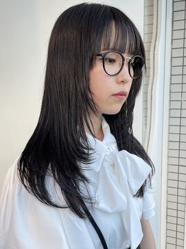 モリオ フロム ロンドン 大宮2号店(morio from London) 【高椋】黒髪ロングレイヤー