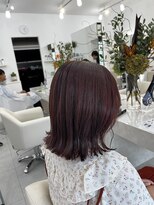 アオ 甲府本店(AO)&nbsp;《AO hair》潤艶チェリーピンクカラー