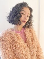 カナン 銀座(CANAAN) オトナのイメチェンカールボブ　ダークレッドブラウン