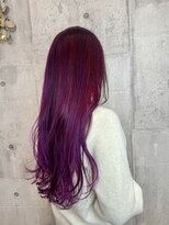 ビスポーク(BESPOKE)&nbsp;20代30代大人可愛いダブルカラーピンク×バイオレット