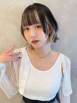 トルネード(TORNADO) 切りっぱなしボブ 美髪似合わせカット くびれボブ M0504