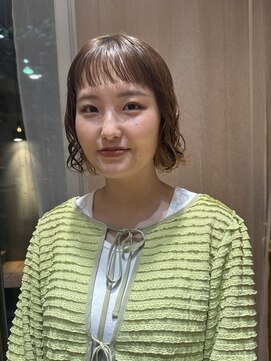 ジェノ(JENO by apish) ボブパーマ/伸ばしかけパーマ/オン眉/ミックスパーマ