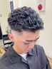 【THE漢髪】カット+極道パーマ　￥9,900