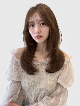 ユーフォリア 青山(Euphoria) 20代30代大人可愛い艶カラーカーキベージュブラウン