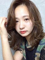 ヘアーアトリエ ネートル つつじヶ丘(Hair atelier naitre)&nbsp;ゆる巻きミディアム