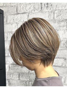 サロンジオ 本厚木(salon the O's) ハンサムショート/サラ艶ロング/レイヤーボブ/ハイライトカラー