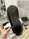 水素髪質改善カラー×オリーブ