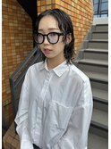 秋ショート×ボブパーマ