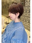 30代40代丸みショートヘア