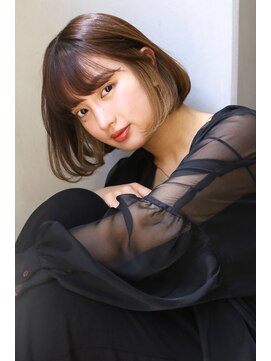 ロゼ 新大宮(ROSE) 【ROSE】インナーカラー＿ボブ＿イヤリングカラー