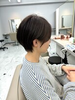 ネイロ 北千住(NeiRo)&nbsp;小顔ショートボブカラー大人ショートボブひし形ショートカット