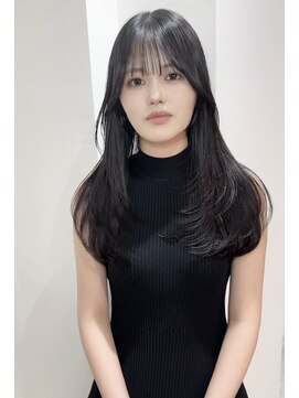 ビジョン オールヘアー(VISION:ALL HAIR) ブリーチなし韓国風レイヤーで透明感