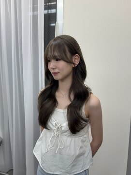 ソルバイシェス(SOL by shes) オリーブグレージュ×レイヤーカット