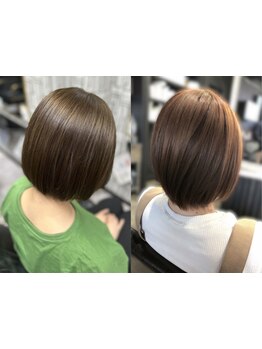 白髪ぼかしもお任せ♪女性らしい丸みを帯びたショートスタイルは、大人女性の魅力を最大限に引き出します！