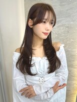 ロンドガーネット 池袋(Lond garnet)&nbsp;暗めカラー/韓国風巻き/レイヤーカット/髪質改善/縮毛矯正/池袋