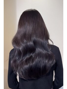 レア 渋谷(Le'a) ブリーチなしダブルカラー×ラベンダーブラウン