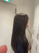 フィゼル あべのルシアス店(Aujua fizelle) autumn olive color * 佐藤 空