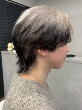 ルーブ トウキョウ(Loob. TOKYO) 池袋メンズブリーチメンズハイトーンカラーセンターパート20代