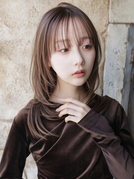 大人可愛い20代30代40代レイヤーロング