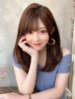 アフロート エル 錦糸町(AFLOAT L) 暗髪×髪質改善で憧れのツヤ髪に♪ワンカールセミロング