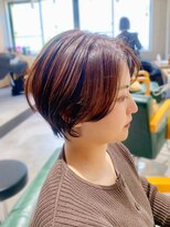 アーツ 茅ヶ崎(arts) ショートカット20代30代40代前髪あり面長丸顔ショートボブ