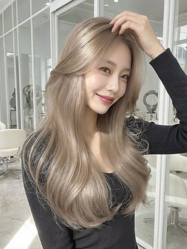 アーダーヘアサロン 武生店(ADER HAIR SALON) 艶髪ハイトーンシルキーベージュ