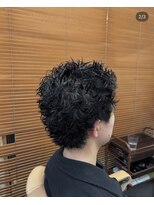 オアゾバーバー(OAZO BARBER)&nbsp;スパイキーピンパーマ