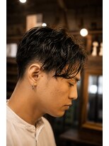 ふらっぷ 大人フロントパーマ