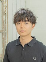 アルブ(alb.)&nbsp;パーマ風　刈り上げショートマッシュ