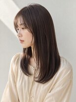 ルシードスタイルボーグルレディース(LUCIDO STYLE BOGL Lady's)&nbsp;ショコラブラウンスウィート清潔感ツヤ艶髪透明感天使の羽バング
