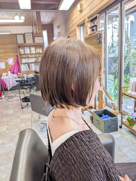 パル(PAL) 【他店カット修正】外ハネも内巻きも自在！質感調整2WAYボブ