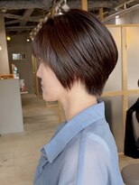 ルーチェ バイ シカマ(LUCE by ∞ SIKAMA)&nbsp;「丸みショート×透明感イルミナカラーで上品大人ヘア」