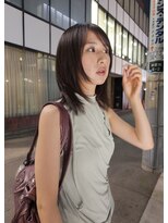 ブローチ 表参道(broocH) ミディアムレイヤー/レイヤーカット/顔周り/顔周りレイヤー