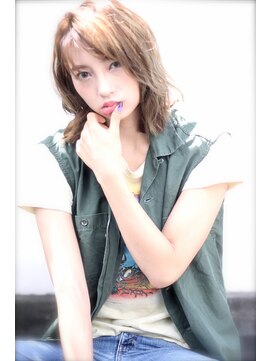 レオニード 表参道(LEONID) KHANHHOA表参道】西海岸風カール【担当最上晋作】