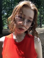 ヘアサロンエム 川越(HAIR SALON M)&nbsp;センターパート☆ボブ