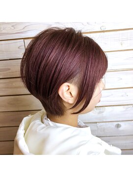 デコヘアー キートス(DECO HAIR kiitos) 刈り上げピンク