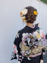 マイ ヘア デザイン 岡崎(MY hair design)&nbsp;成人式アレンジ