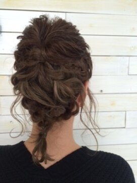 ラック 辻堂(LUCK) 短い髪のアレンジ